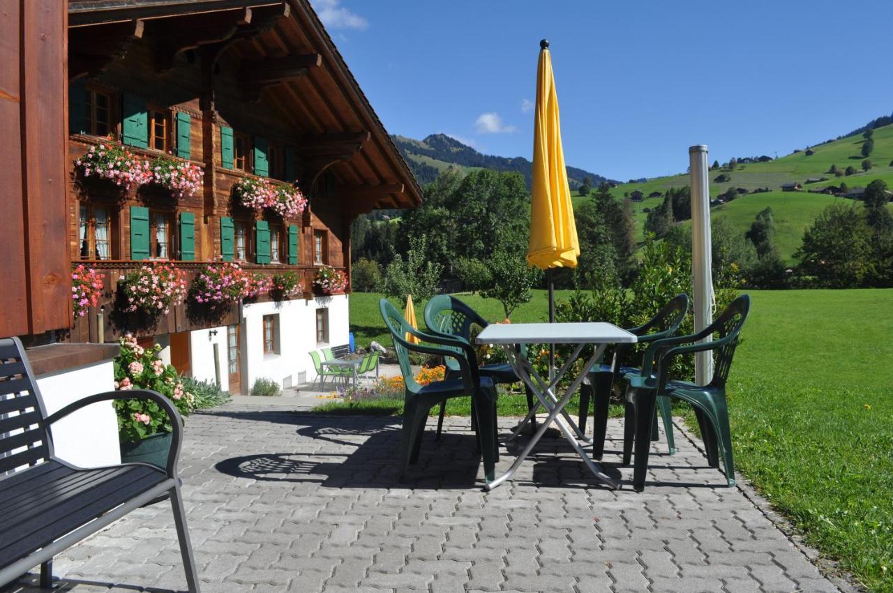 Alpenchalet Weidhaus Gstaad Apartment Luaran gambar