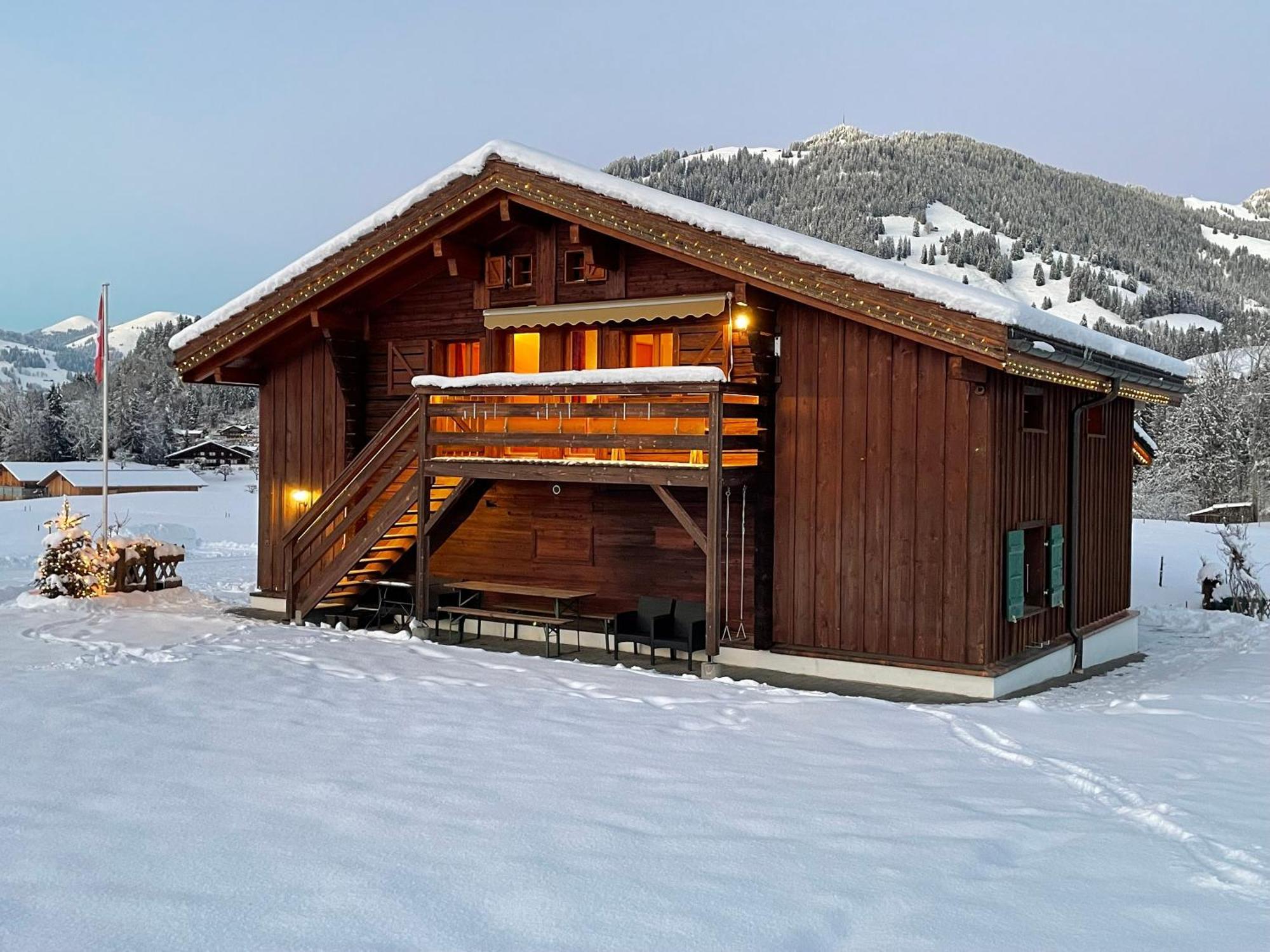 Alpenchalet Weidhaus Gstaad Apartment Luaran gambar